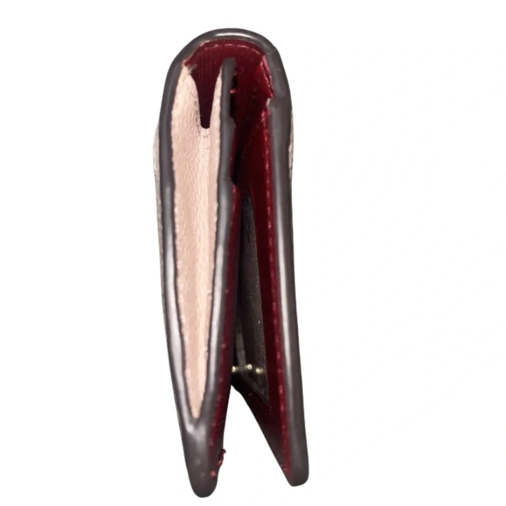 Kate Spade Margaux Slim Bifold Continental Wallet - Pink/Cherry